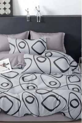 Євро комплект постільної білизни "Viluta"